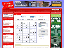Tablet Screenshot of en.sudoku-evolution.com